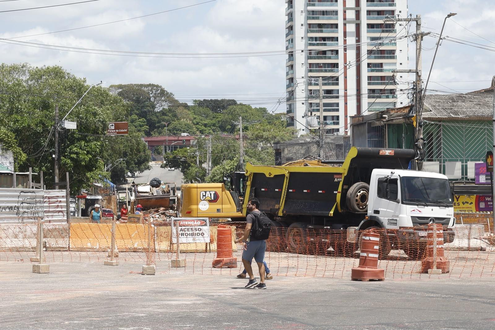 Trânsito: Novas interdições são realizadas na avenida Dr. Freitas, em Belém.